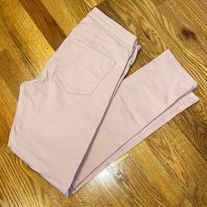 H&M pink jeans. Skinny ankle